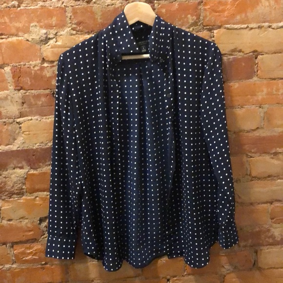 Banana Republic long sleeve button down blouse - Picture 1 of 3